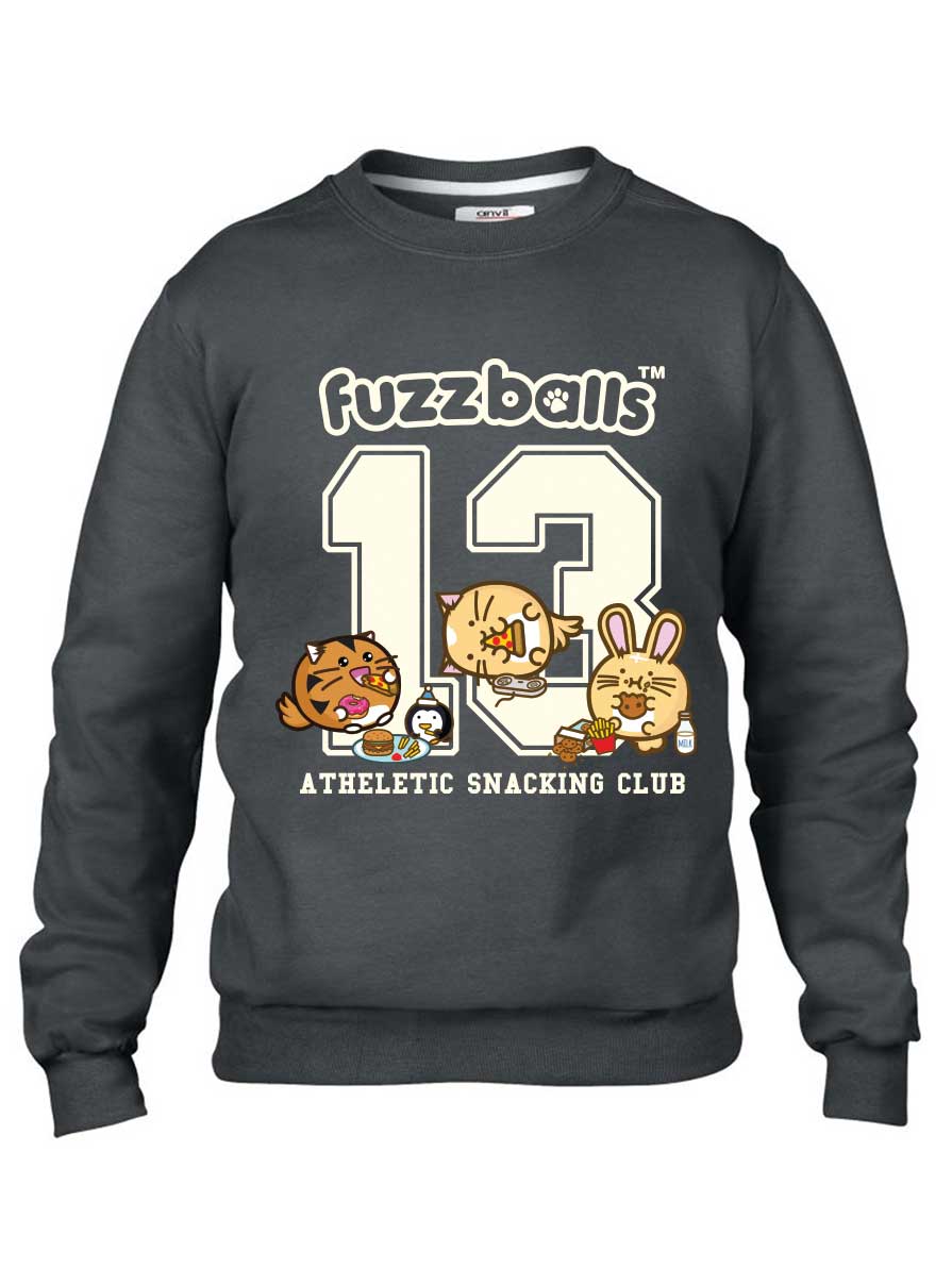Fuzzballs Athletic Snacking Club Hoodie & Sweatshirt