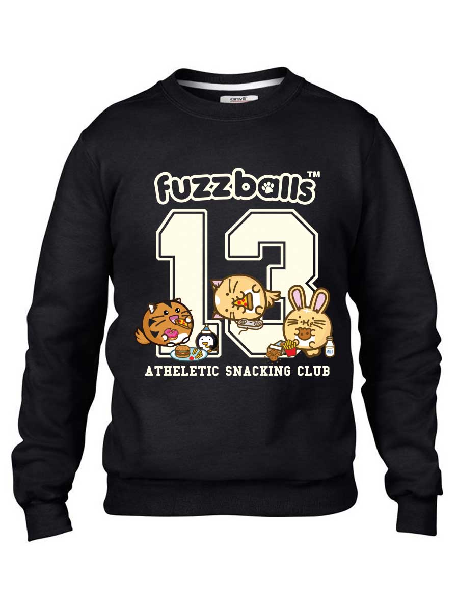 Fuzzballs Athletic Snacking Club Hoodie & Sweatshirt