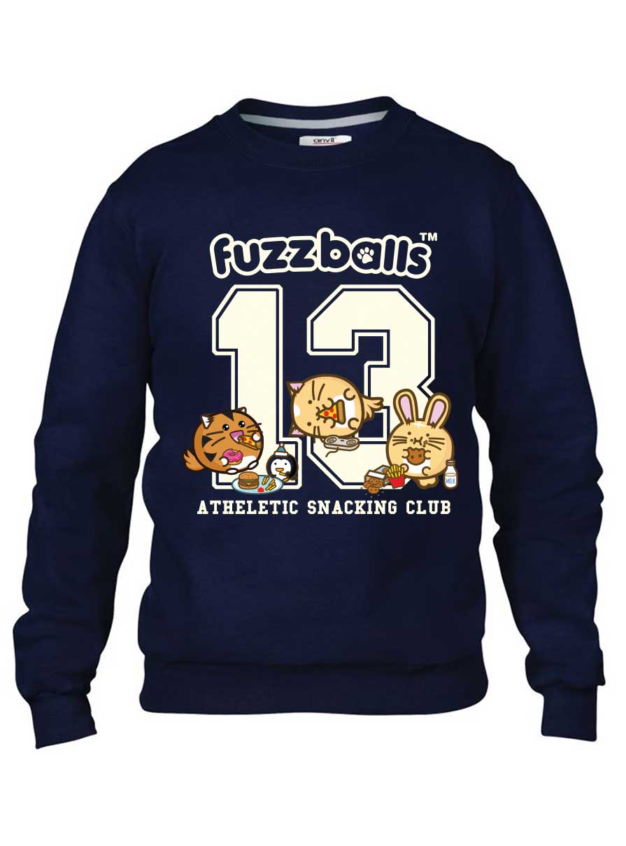 Fuzzballs Athletic Snacking Club Hoodie & Sweatshirt