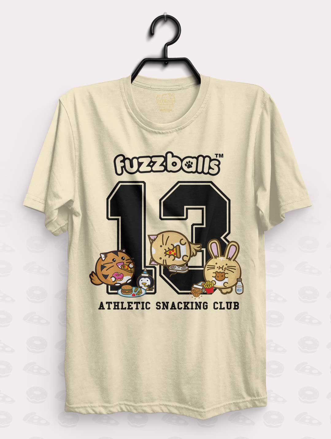 Fuzzballs Athletic Snacking Club T-Shirt