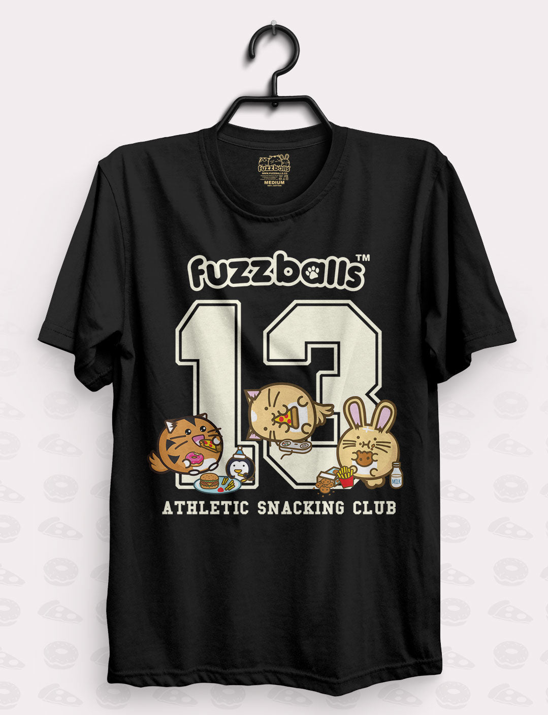 Fuzzballs Athletic Snacking Club T-Shirt