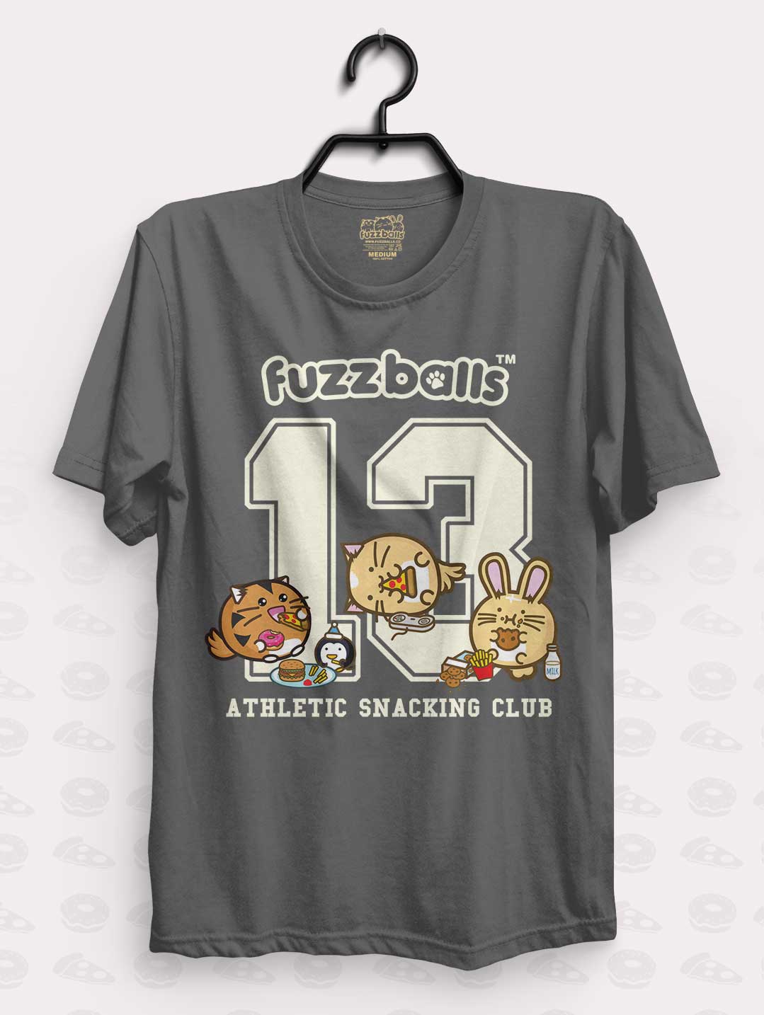 Fuzzballs Athletic Snacking Club T-Shirt