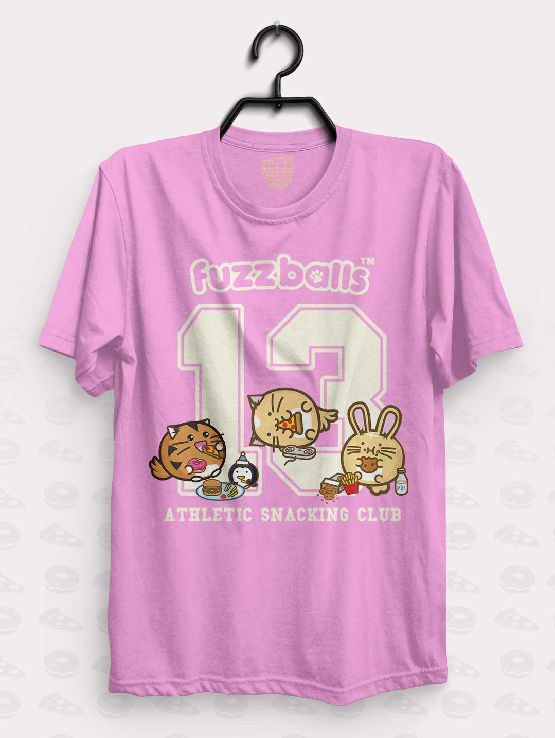 Fuzzballs Athletic Snacking Club T-Shirt