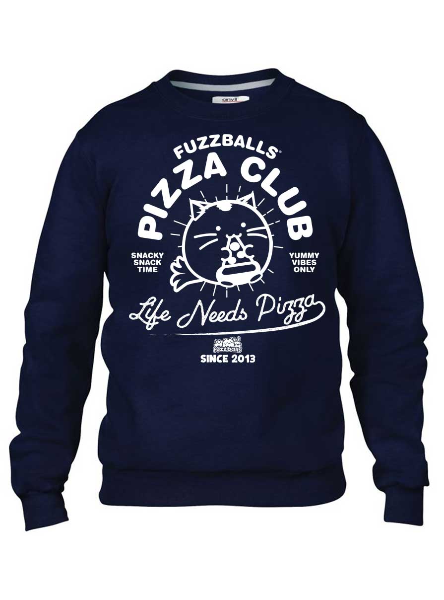 Fuzzballs Pizza Club Hoodie & Sweatshirt