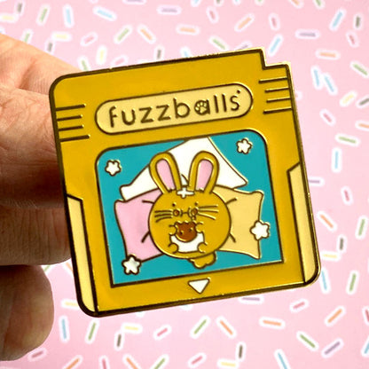 Fuzzballs Cartridge Enamel Pin