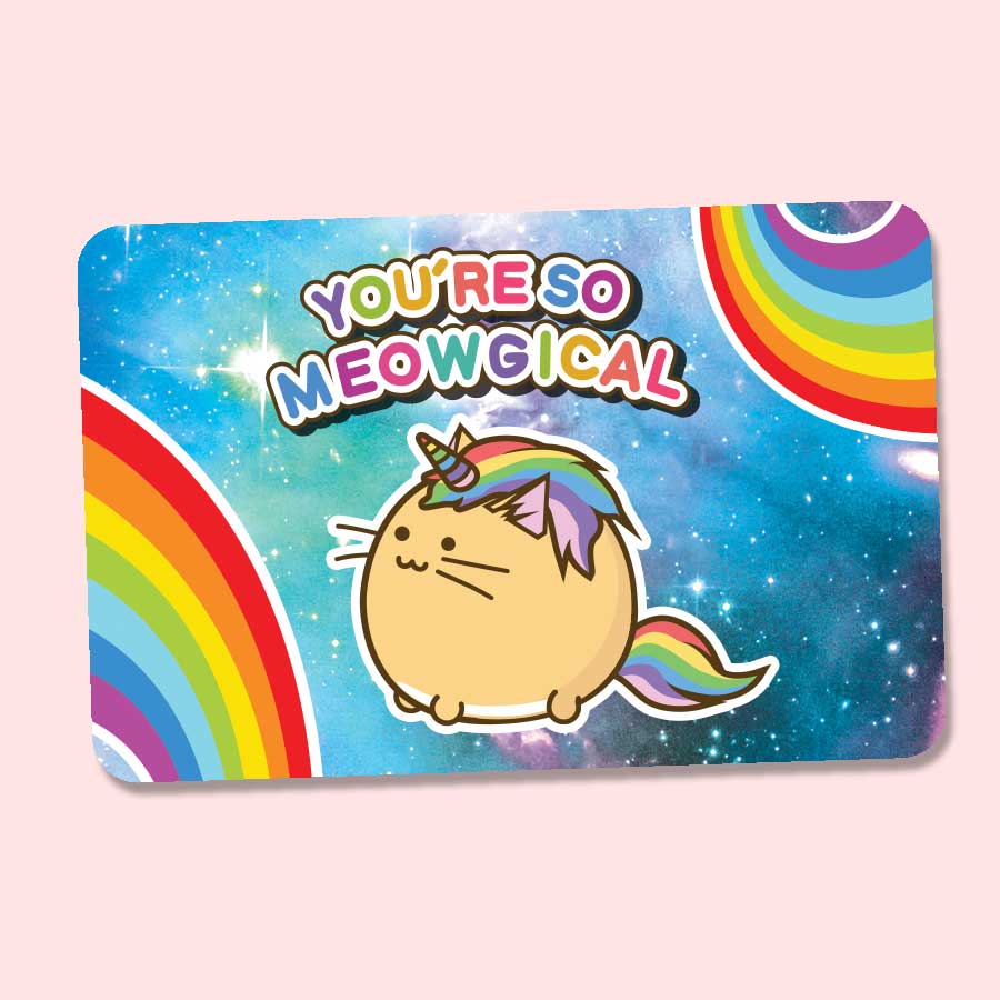 Gift Card - You're so meowgical