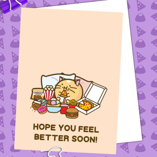 Hope you feel better soon Card