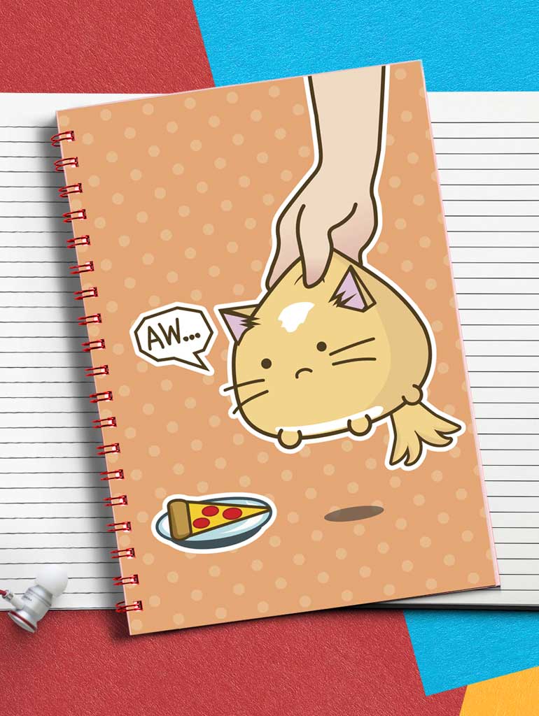 How to disappoint a cat Note Book