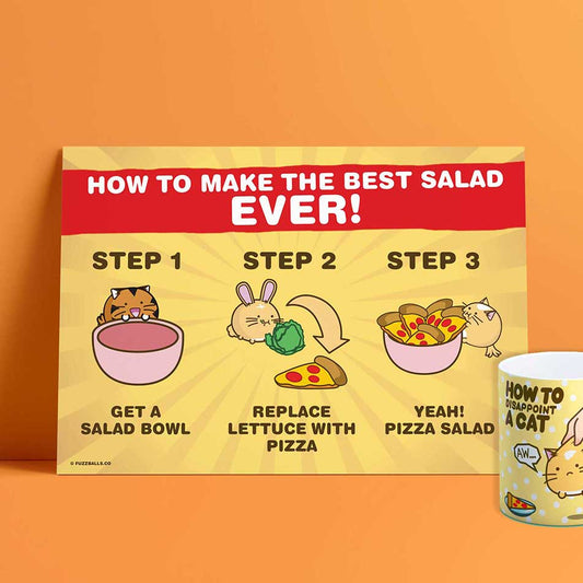 How To Make The Best Salad Ever Print