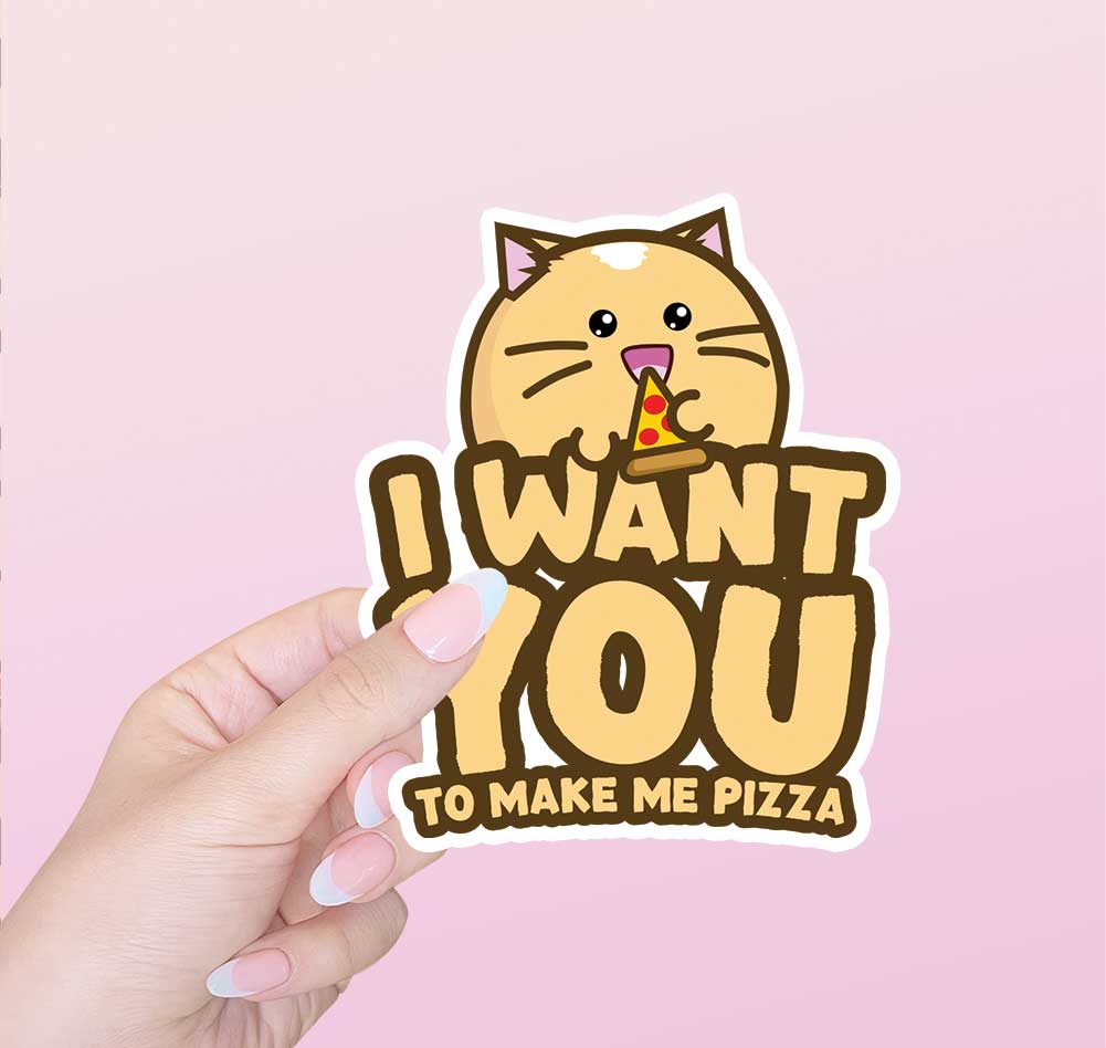 I Want You Vinyl Sticker