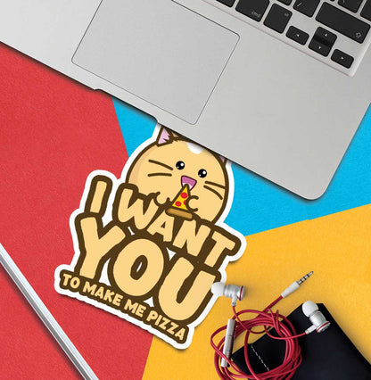 I Want You Vinyl Sticker