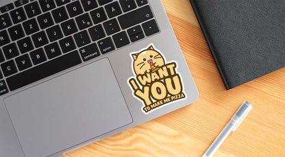 I Want You Vinyl Sticker