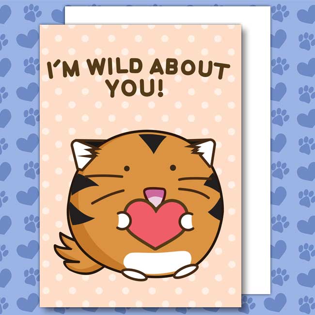 I'm wild about you Card