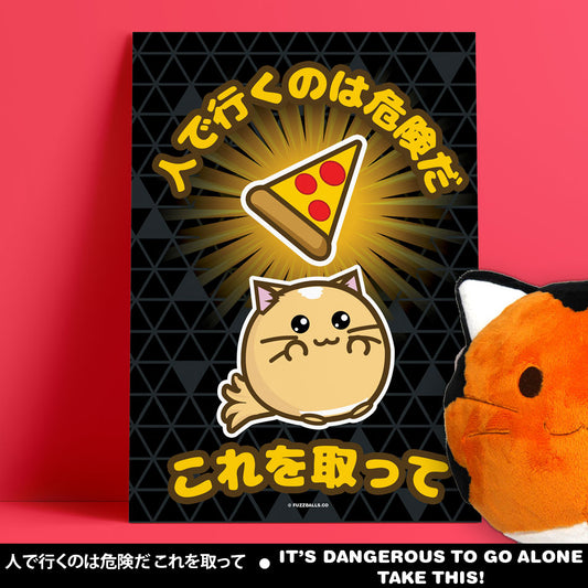 It’s Dangerous To Go Alone Japanese Print