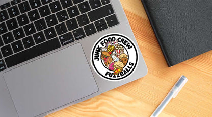 Junk Food Crew Vinyl Sticker