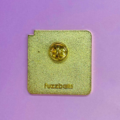 Fuzzballs Cartridge Enamel Pin