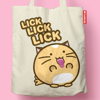 Lick lick lick Tote Bag