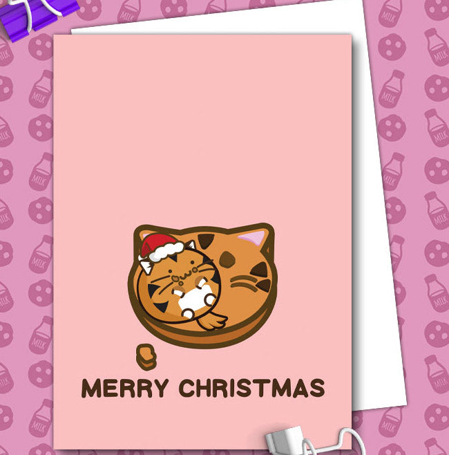 Timmy Xmas cookie Card
