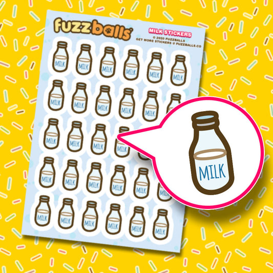 Milk Sticker Sheet