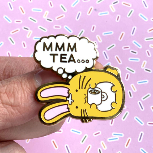 Mmm Tea Enamel Pin