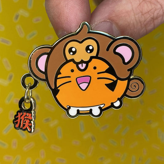 Monkey lunar new year Enamel Pin