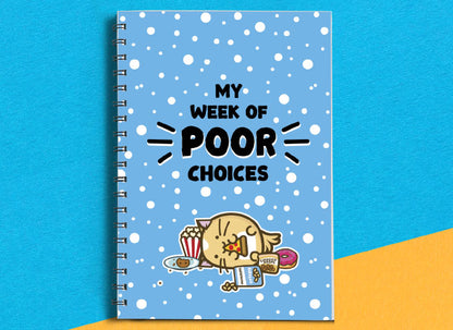 My Week of Poor Choices Planner