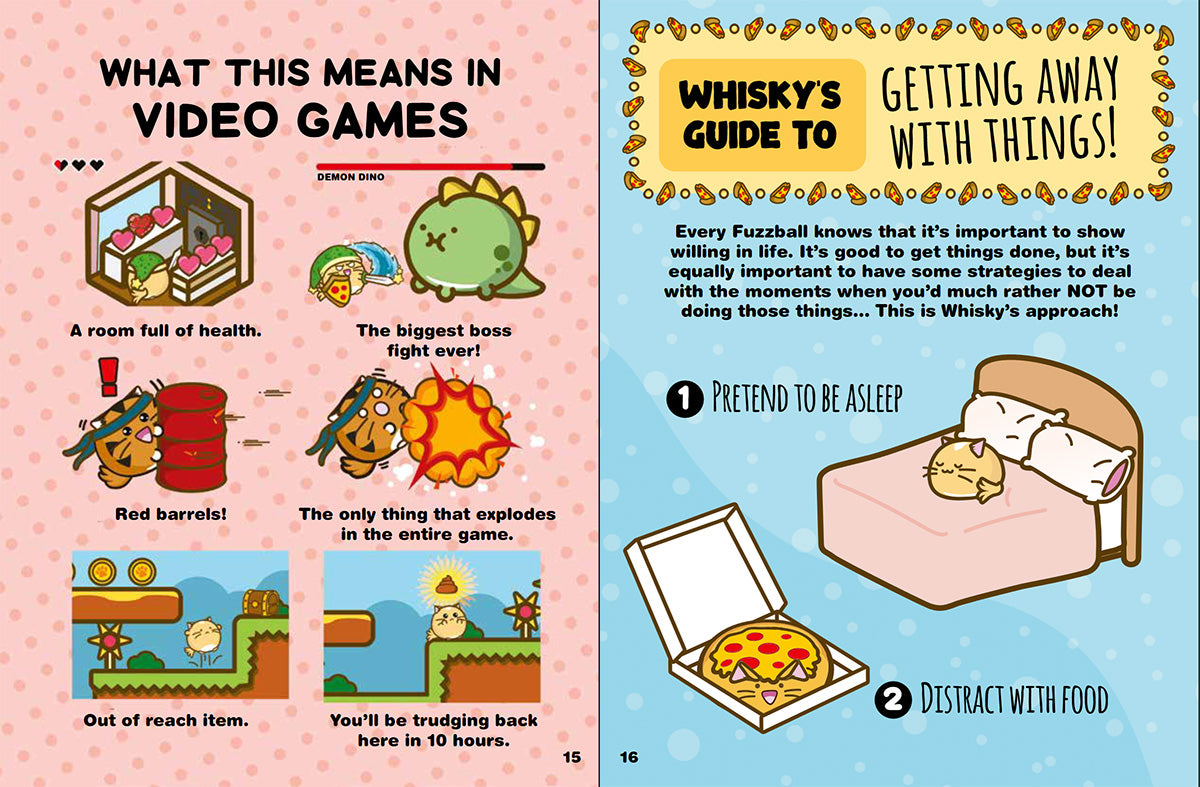 Fuzzballs Guide to a Super Cute Life Activity Book