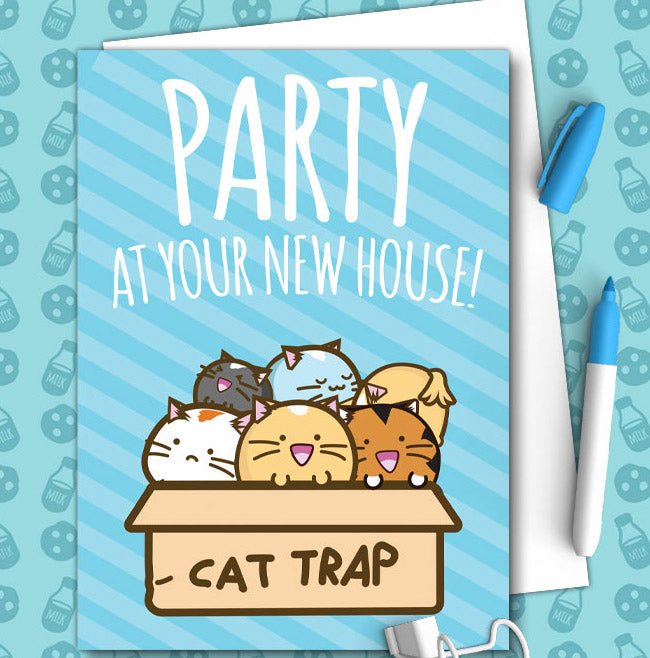 Party at your new house Card