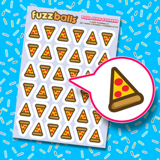 Pizza slice Sticker Sheet