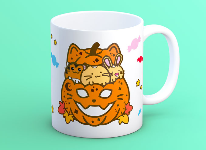 Pumpkin Halloween Mug