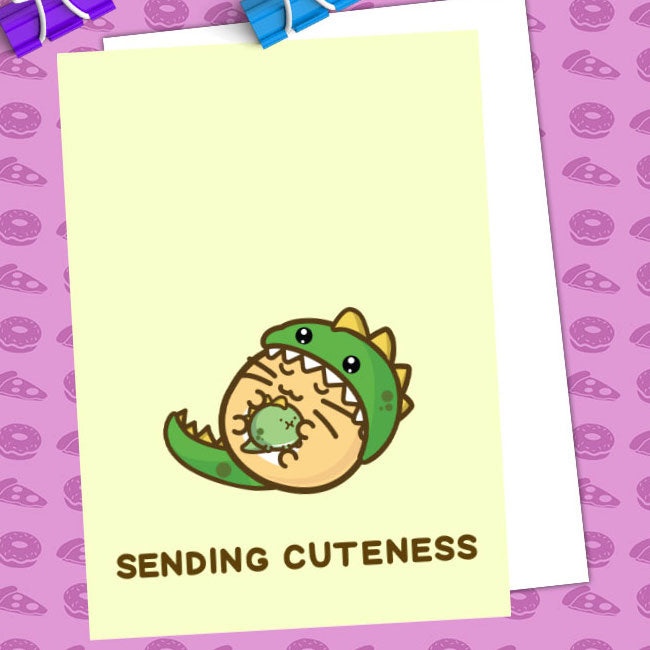 Sending cuteness Card