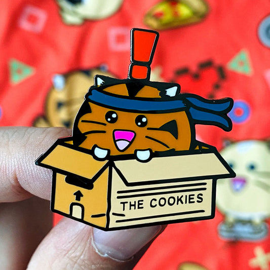 Sneaking Timmy Enamel Pin