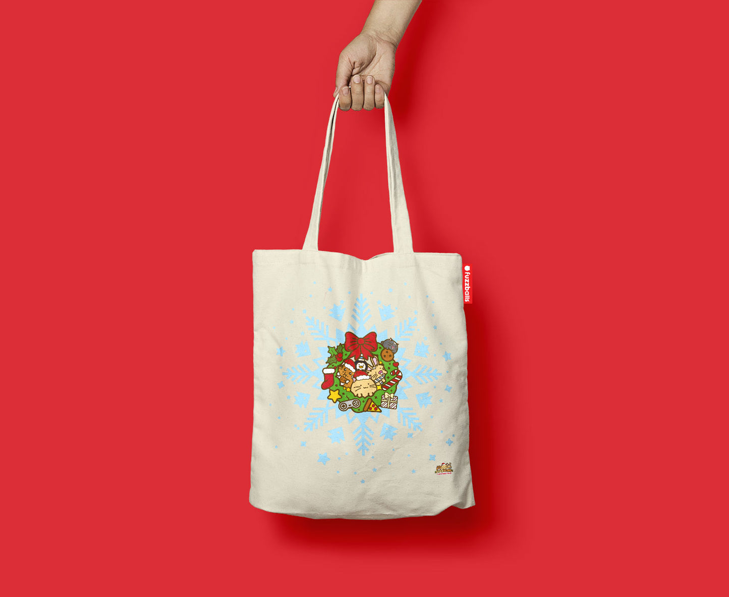 Snowflake Wreath Limited Edition Tote Bag