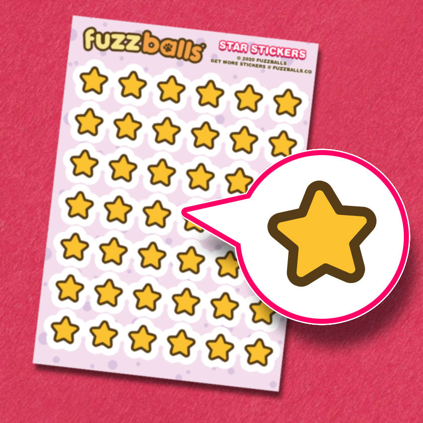 Star Sticker Sheet