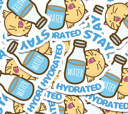 Stay Hydrated Vinyl Sticker