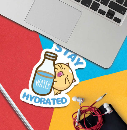 Stay Hydrated Vinyl Sticker