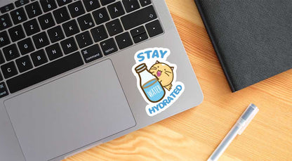 Stay Hydrated Vinyl Sticker