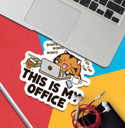 This Is My Office Vinyl Sticker