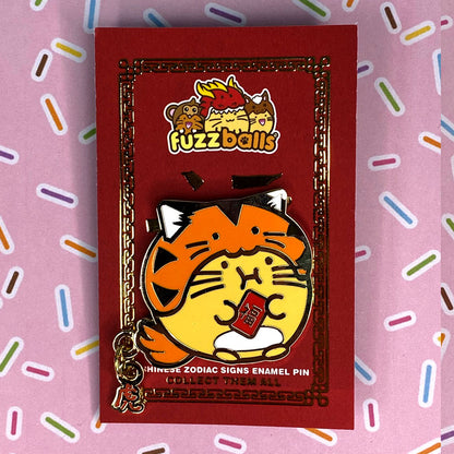 Tiger lunar new year Enamel Pin