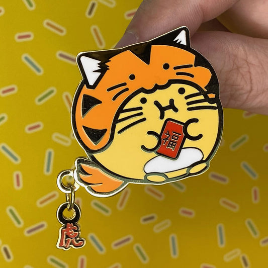 Tiger lunar new year Enamel Pin