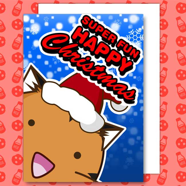 Happy Christmas Tiger Card