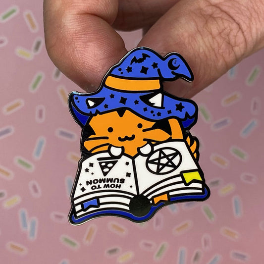 Wizard Spells Halloween Enamel Pin