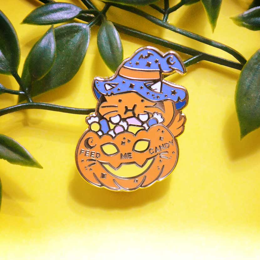 Feed Me Candy Timmy Enamel Pin