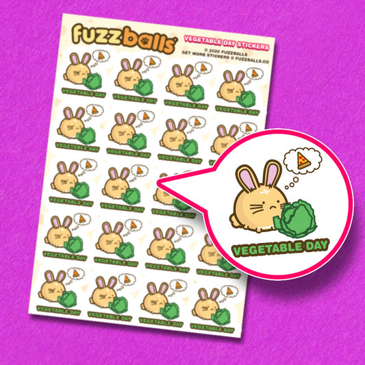 Vegetables day Sticker Sheet