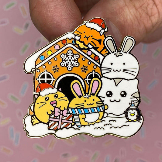 Wonderland Christmas Enamel Pin