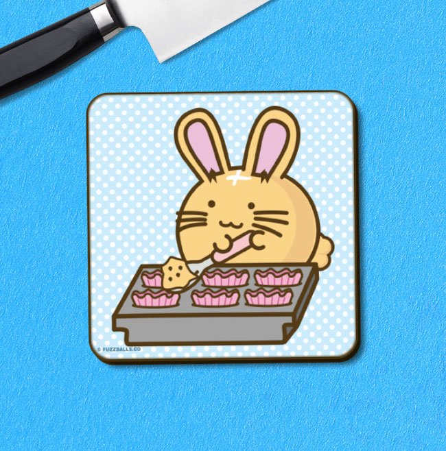 Bunny Baking Coaster