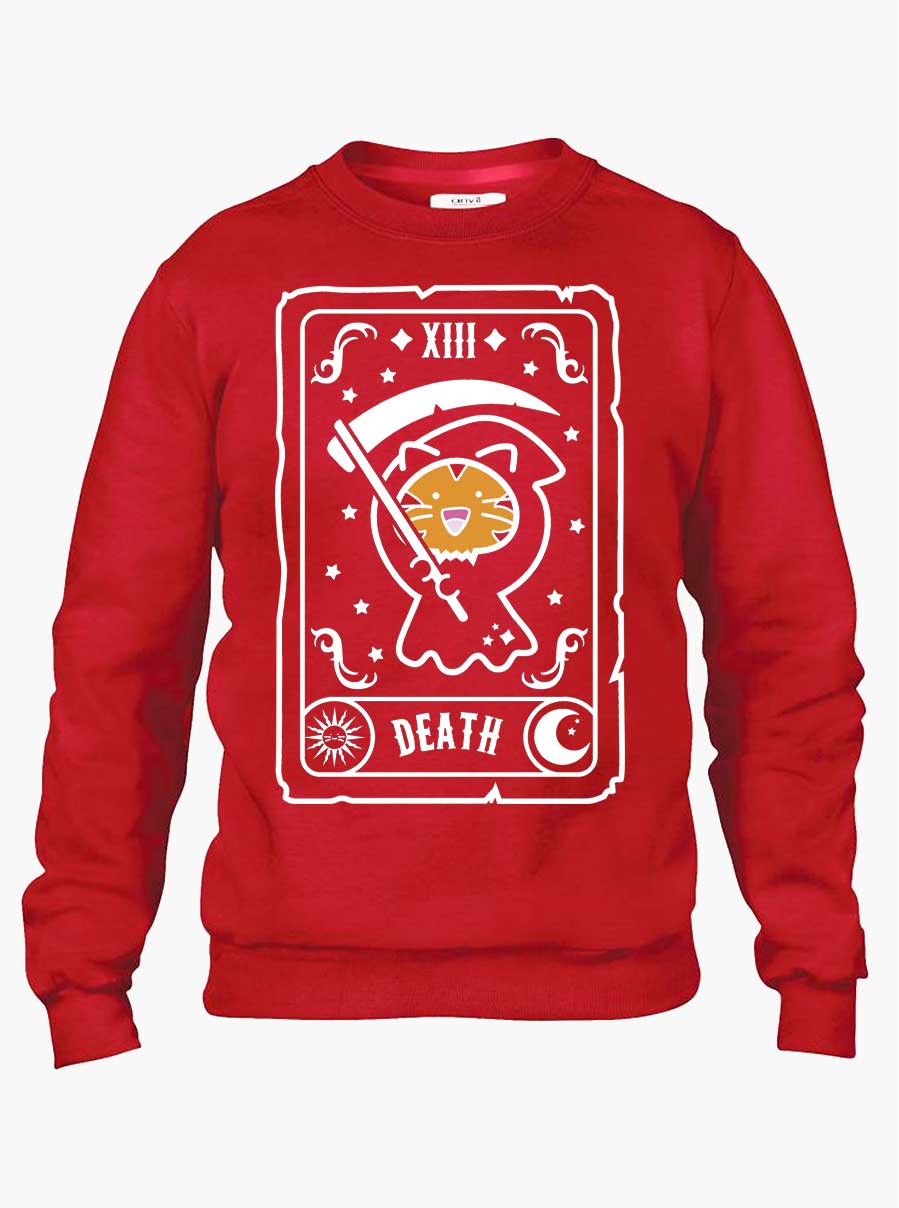 Kawaii Death Tarot Hoodie & Sweatshirt