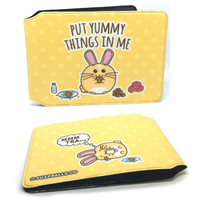 Put Yummy Things In Me Travel Pass Wallet
